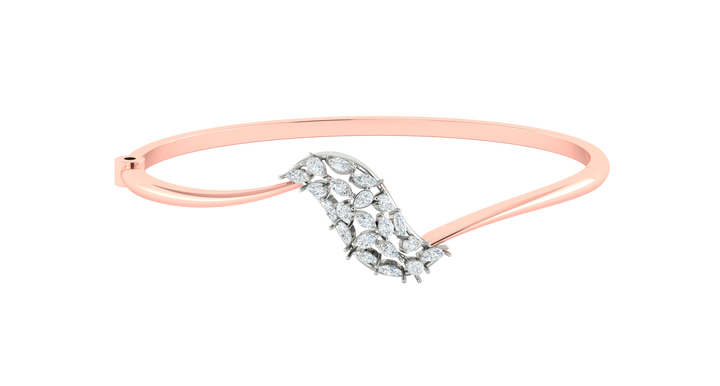 PEAR DIAMOND BANGEL