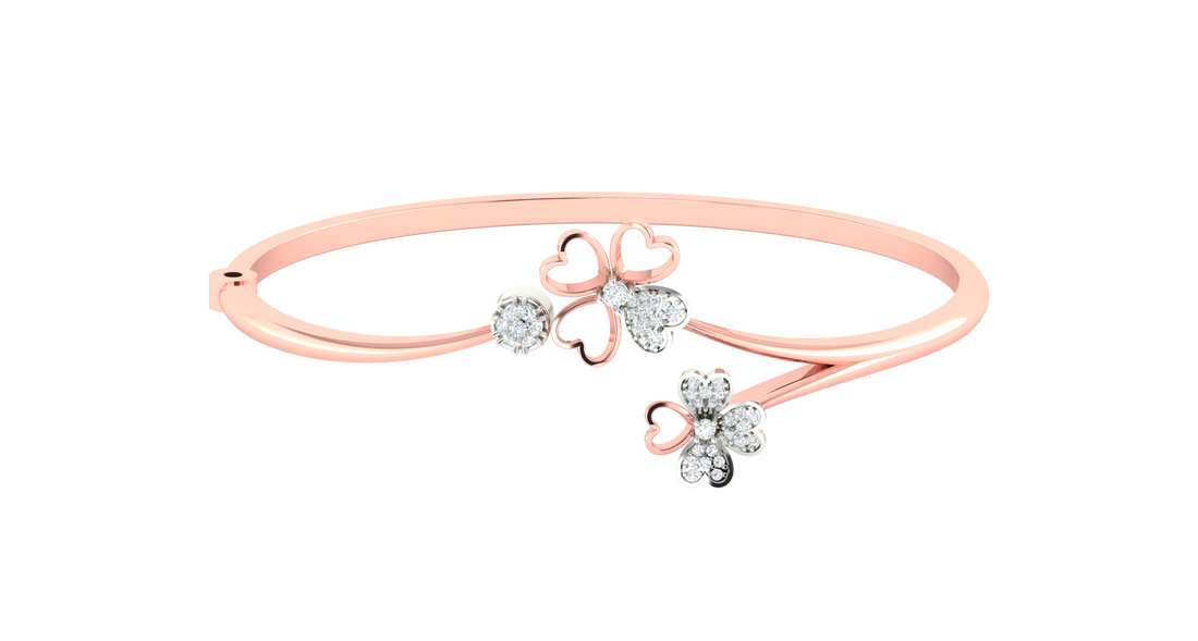 LOVE BLOSSOM DIAMOND BANGEL