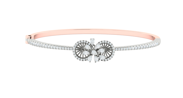 SOLARA PEAR DIAMOND BANGEL
