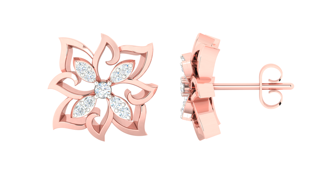 DAZZLING DIAMOND EARRING