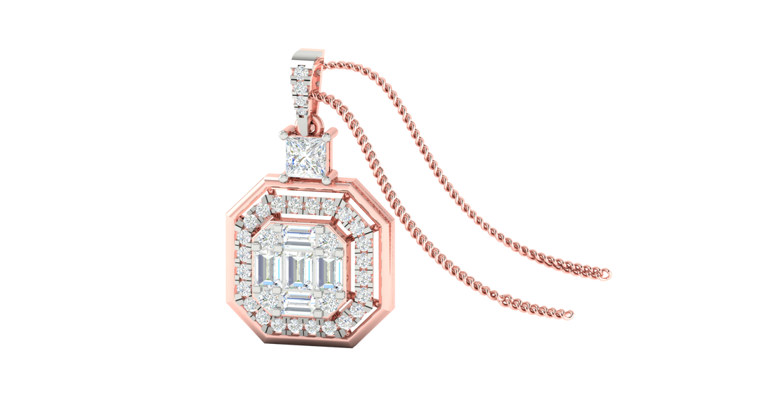 FANCY DIAMOND PENDENT