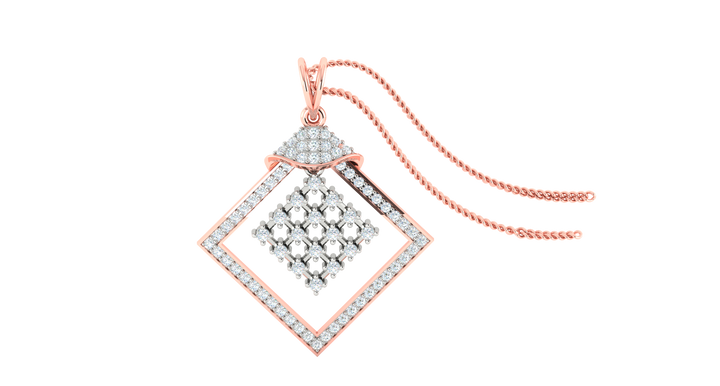 AURIC DIAMOND PENDENT SET