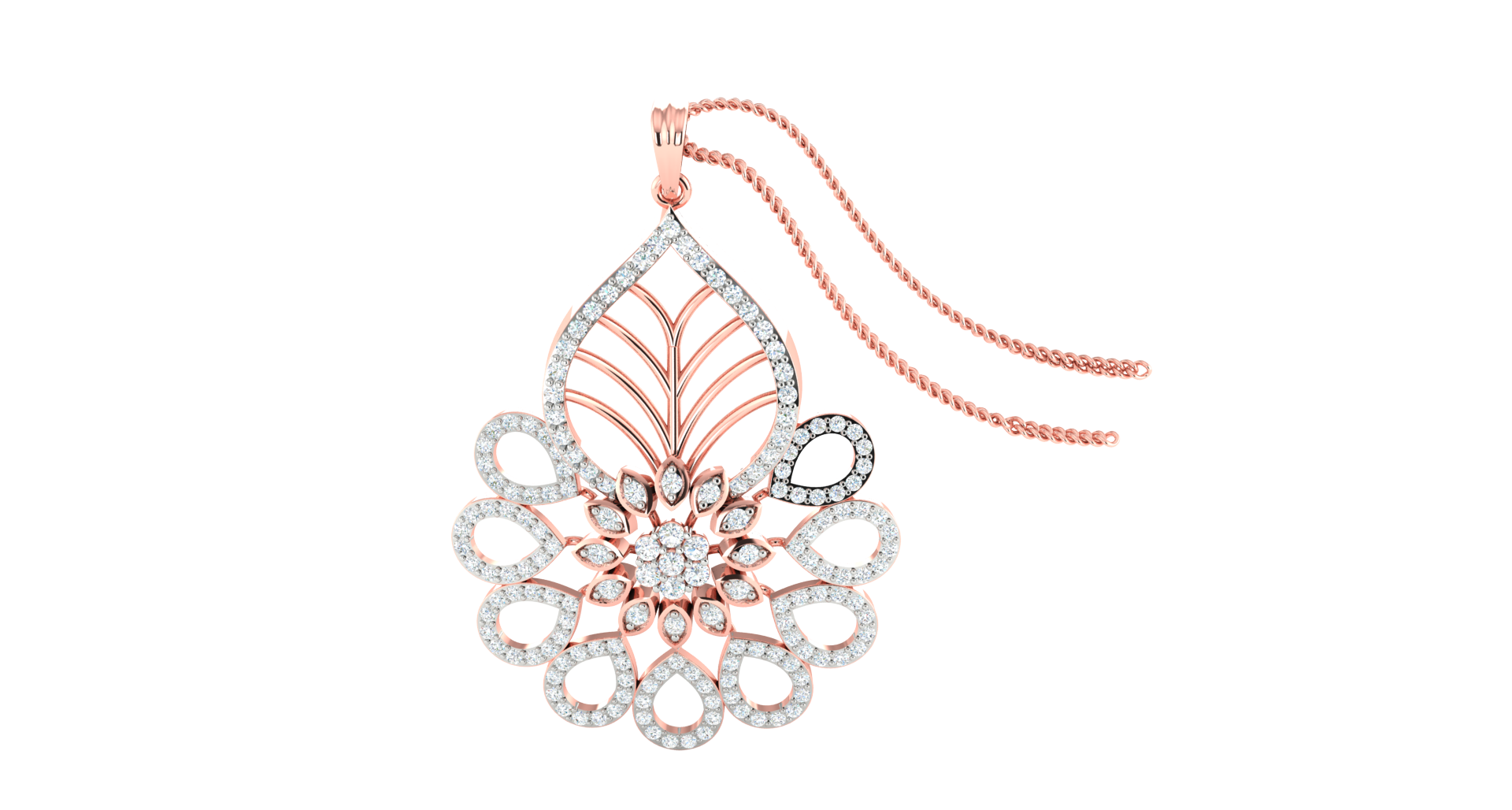 ETERNA BLOOM PENDENT SET