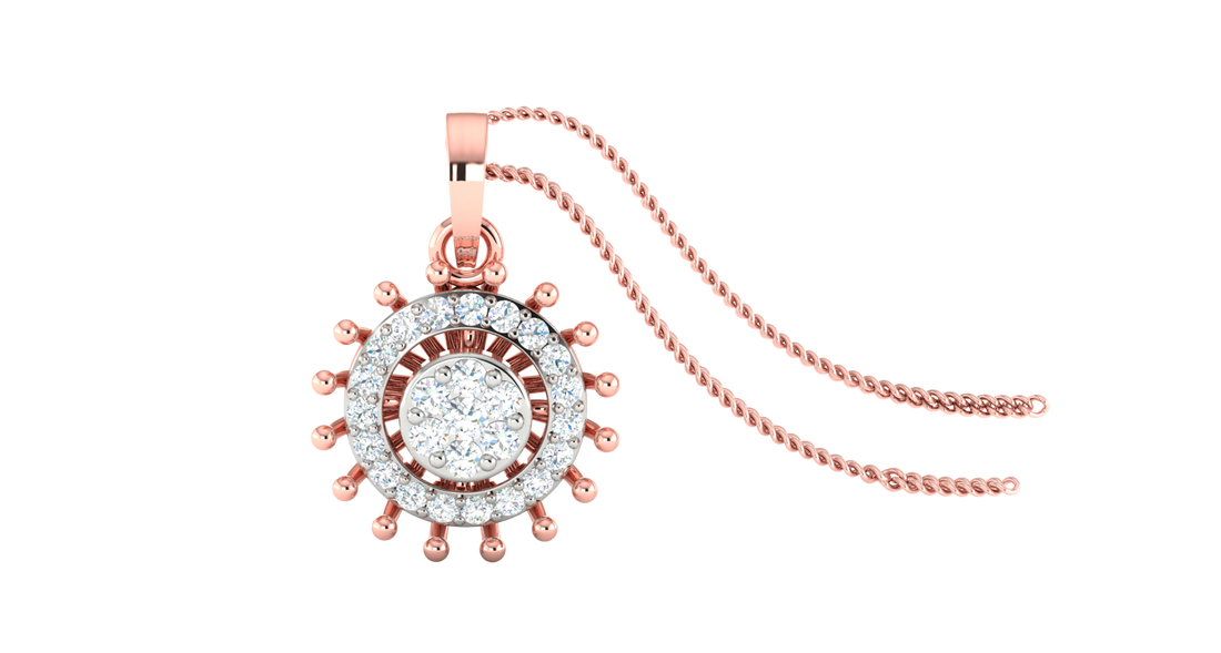 DIAMOND PENDENT SET