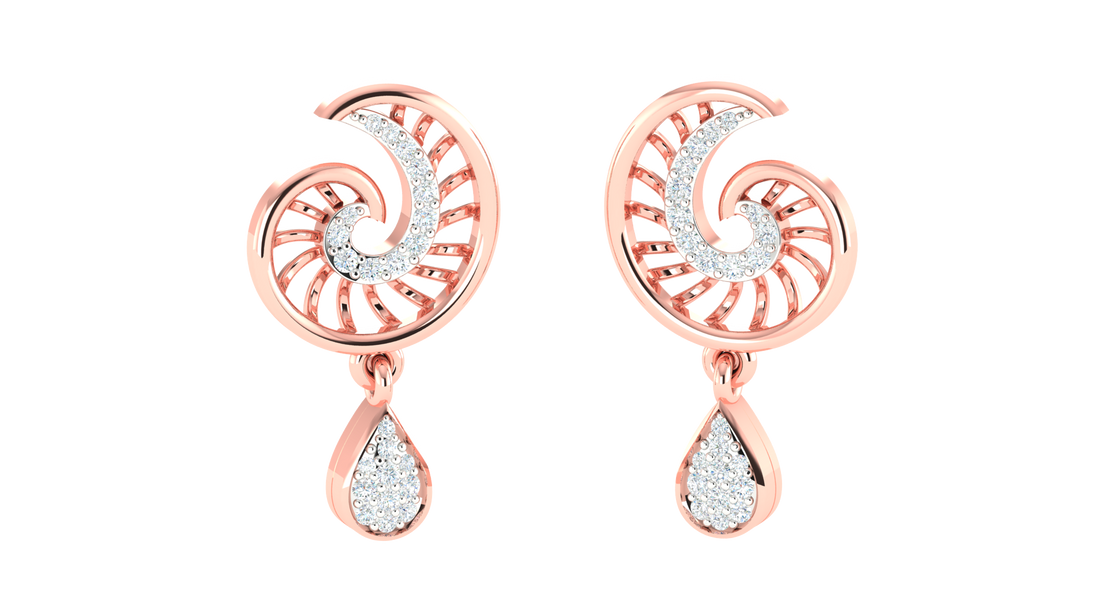 HELIX DIAMOND PENDENT SET