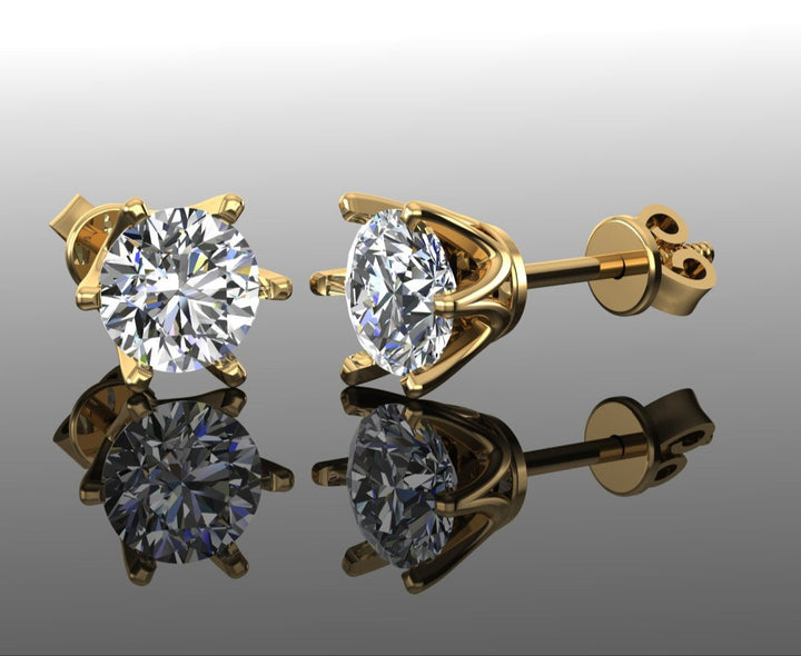 SOLITARE EARRING