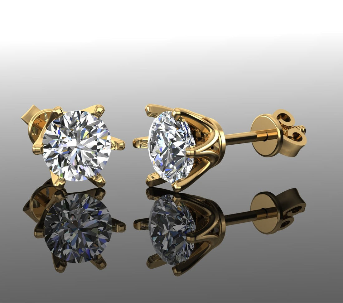 SOLITARE EARRING
