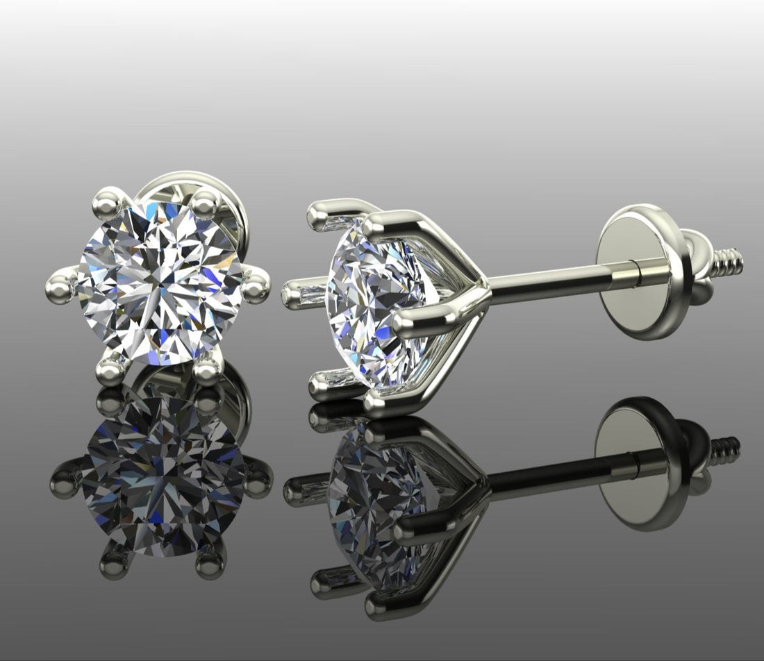 SOLITARE EARRING