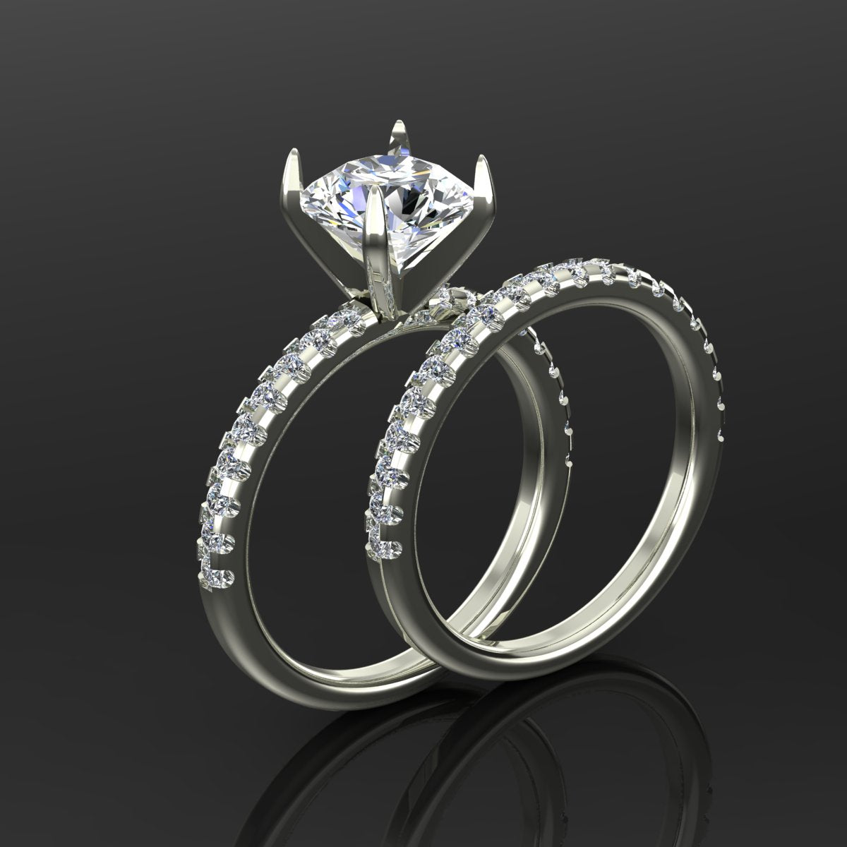 ROUND ENGAGEMENT RING