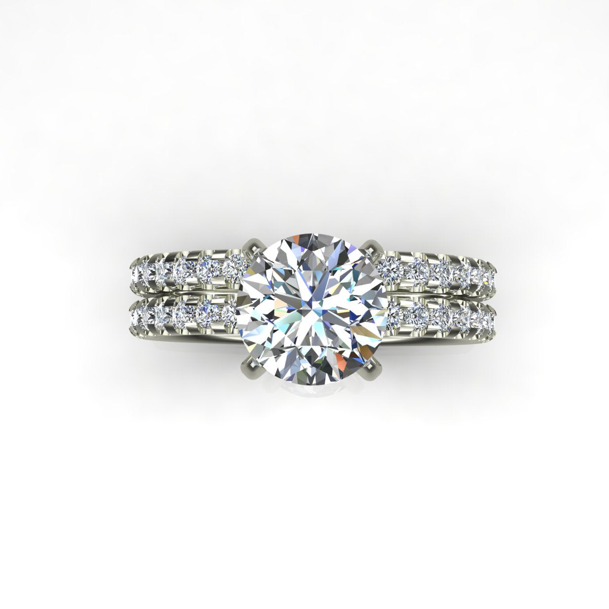ROUND ENGAGEMENT RING