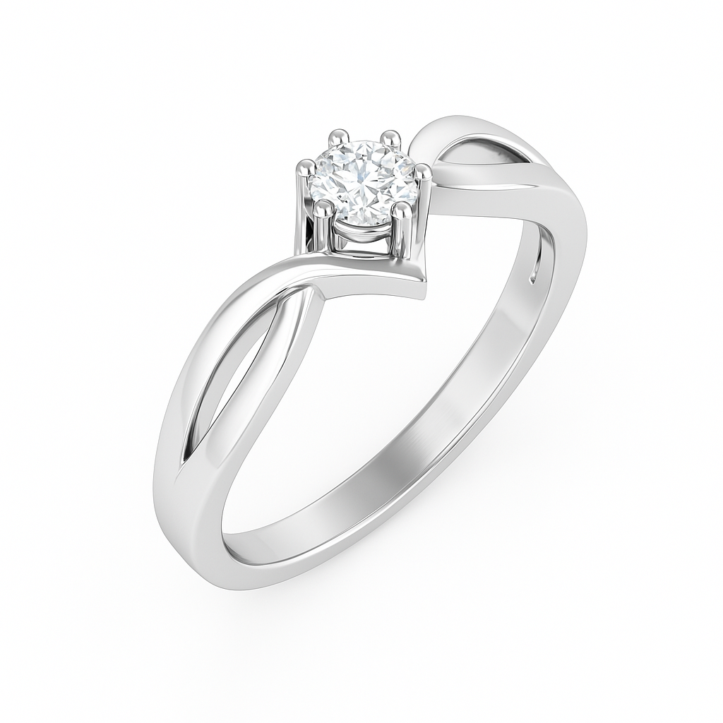 FROST ENCHANT SOLITARE RING